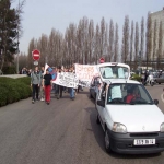Manifestation des STAPS le 17 mars 2004 photo n10 